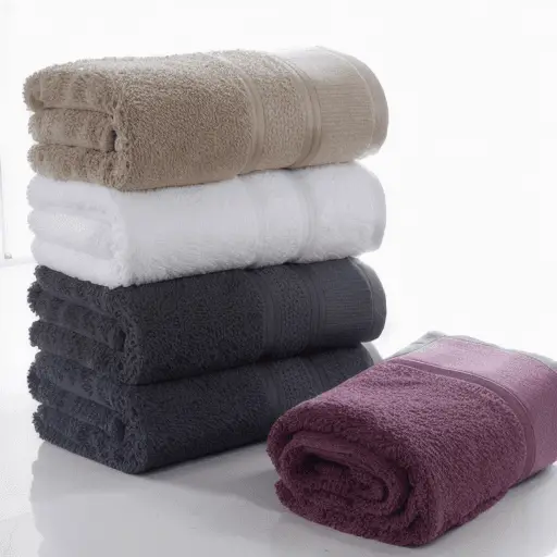 PIECE DYED DOBBY TOWEL-ZERO TWIST